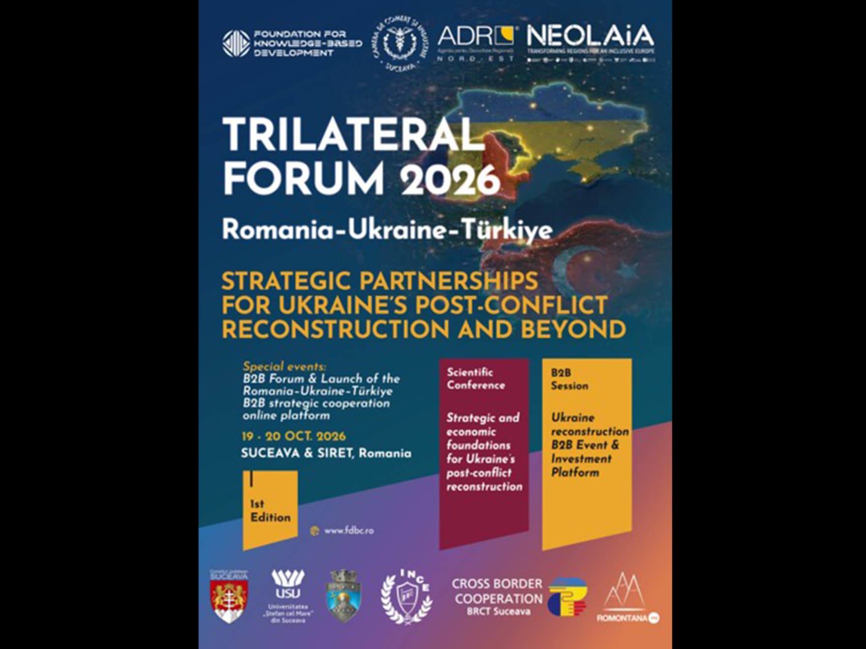 Forumul Trilateral România - Ucraina - Turcia 2026
