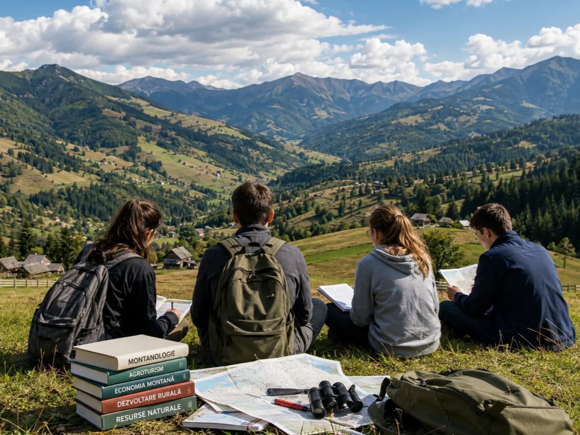 Studii pentru viitorul muntelui: oferta universitară din România pentru Montanologie și economia montană